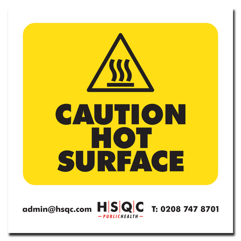 Caution Hot Surface