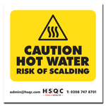 Caution Hot Water Risk Of Scalding