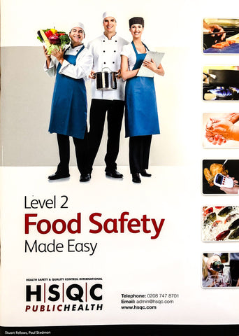 HSQC Level 2 Food Safety Distance Learning Pack